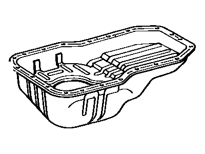 Toyota Camry Oil Pan - 12101-63021