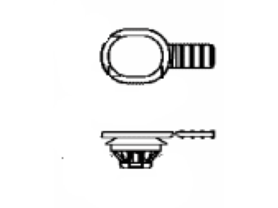 Toyota 82712-60550 Support, Wiring Harness