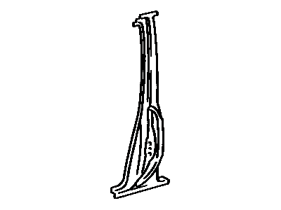 Toyota 61302-90A08 Pillar, Center Body, Outer Driver Side