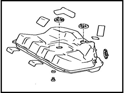 Toyota Camry Fuel Tank - 77001-39205