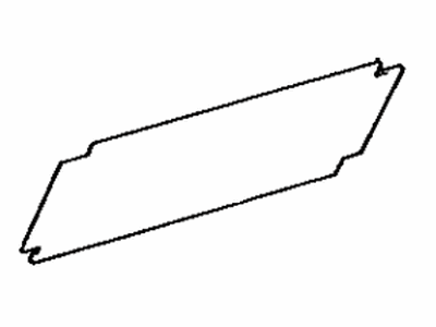 Toyota 64717-32010 Cover Sub-Assembly, Luggage Compartment, Front