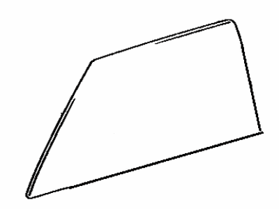 Toyota 68114-32010 Door Glass