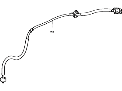 Toyota Camry Speedometer Cable - 83710-32071