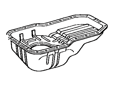 Toyota Corolla Oil Pan - 12101-64020