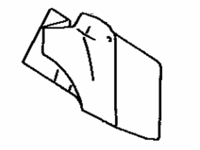 Toyota 64072-32021 Trunk Trim