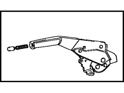 Toyota 46201-32030-04 Lever Sub-Assembly, Parking Brake