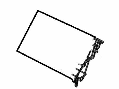 Toyota 71670-32020 Spring Assembly, Rear Seat Back(For Bench Seat)