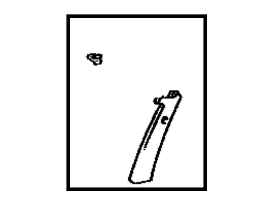 Toyota 62411-32030-04 Center Pillar