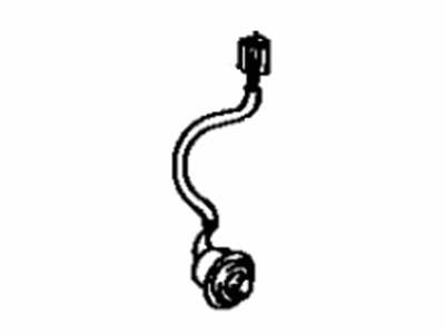 81558-32080 Toyota Socket & Wire Sub-Assembly, Rear Lamp, Passenger Side Illustration 1 of 1