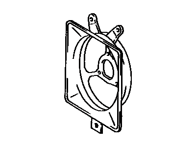 Toyota Camry Fan Shroud - 16712-64040