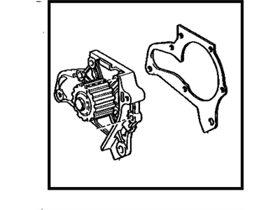 Toyota 16110-69035 Pump Assembly, Water, W/O Cover