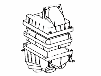 1984 Toyota Camry Air Filter Box - 17700-64100