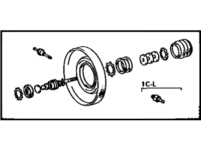 Toyota Camry Brake Booster - 04443-32060