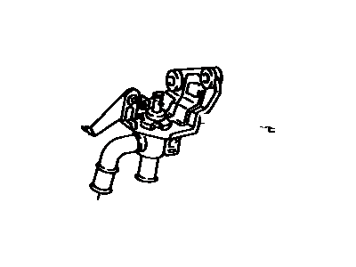 Toyota Heater Control Valve - 87240-32020
