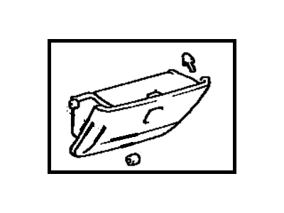 1984 Toyota Camry Glove Box - 55550-32020-03