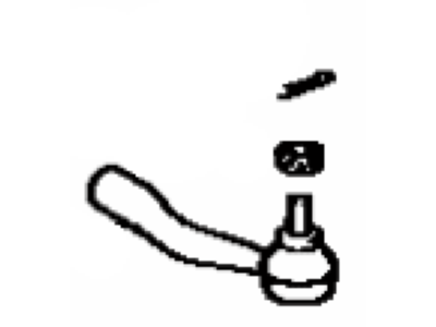 Toyota 45047-29065 Tie Rod End, Driver Side