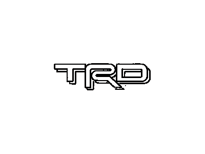 Toyota 75997-0C040-A0 Stripe,  Rear Body,  LH