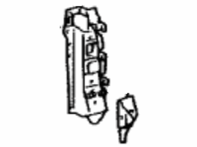 Toyota 65506-0C901 Post Sub-Assembly, Side Panel Rear End, Driver Side