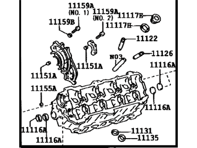 Toyota Cylinder Head - 11102-39236