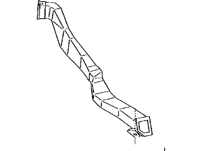 Toyota 87212-0C020 Duct,  Air,  Rear NO.1