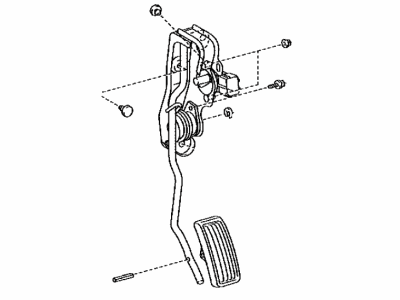 Toyota 78010-34010 Pedal Assy,  Accelerator