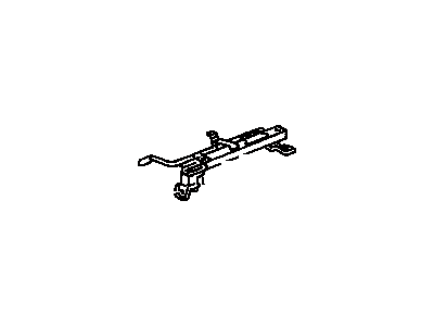 Toyota 72120-0C040 Track Assy,  Front Seat,  Outer LH
