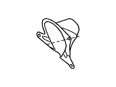 Toyota 45255-34010 Plate, Steering Column Hole Cover Toyota 45255-34010 Plate, Steering Column Hole Cover