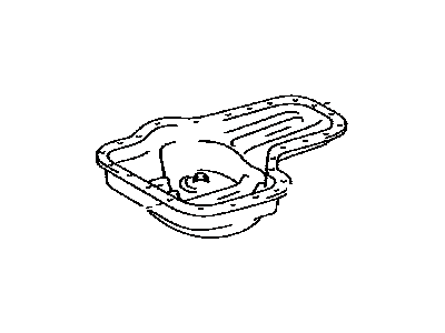 Toyota 12102-50111 Pan Sub-Assy,  Oil,  NO.2