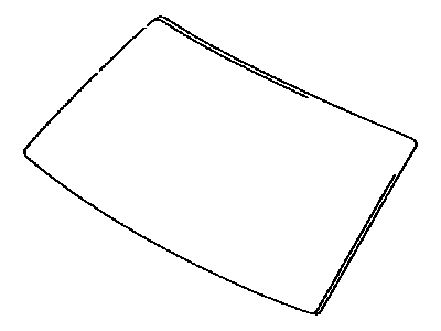 Toyota 56101-0C050 Glass,  Windshield
