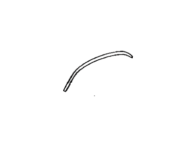 Toyota 53851-34020 Wheel Opening Molding Pad