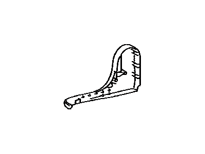 Toyota 71811-0C070-E0 Shield,  Front Seat Cushion,  RH