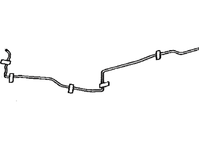 Toyota 77255-0C040 Tube,  Fuel Return