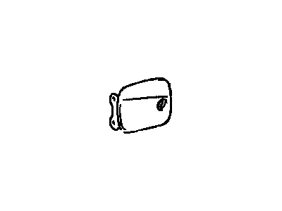 Toyota 77305-0C011 Lid Sub-Assy,  Fuel Filler Opening