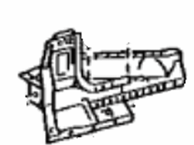 Toyota 57023-0C011 Bracket Sub-Assembly, Body Mounting, Passenger Side