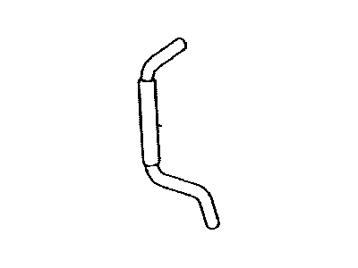 Toyota 16295-50070 Hose,  Water By-Pass,  NO.7