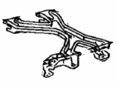 Toyota 51209-0C010 Crossmember Sub-Assy,  Frame,  Rear
