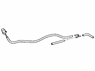 Toyota 36407-34010 Hose Sub-Assy,  Transfer Breather