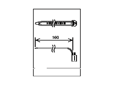 Toyota 82711-22270 Clamp(For Transfer Vacuum Tube)