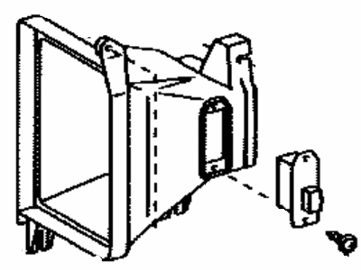 Toyota 87201-0C020 Duct,  Air,  NO.3