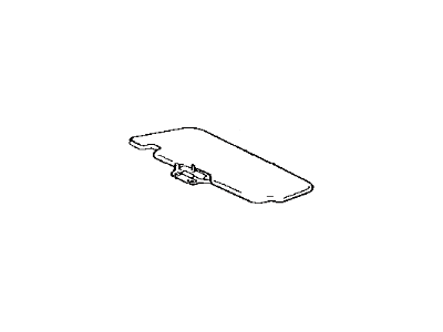 Toyota 74330-0C010-B6 Visor Assy,  RH
