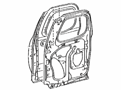 Toyota 67003-0C030 Panel Sub-Assy,  Access Panel,  RH