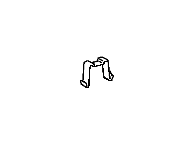 58793-0C010 Toyota Bracket, Jack Carrier Illustration 1 of 1