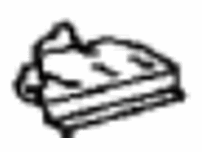 Toyota 61578-34010 Plate,  Cab Rear Pillar,  Lower LH