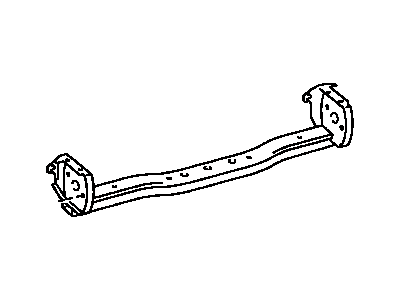 Toyota 52043-0C020 Reinforcement Sub-Assy,  Rear Bumper Bar NO.2