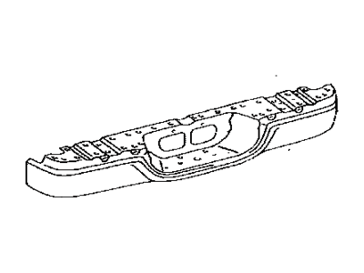 Toyota 52151-0C010 Bar,  Rear Bumper