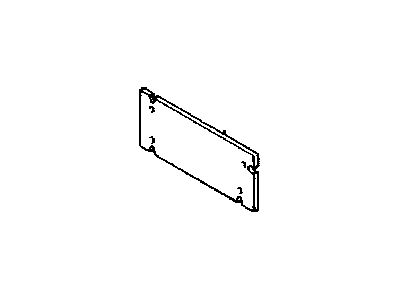 Toyota 71652-0C010 Pad,  Rear Seat Back,  B