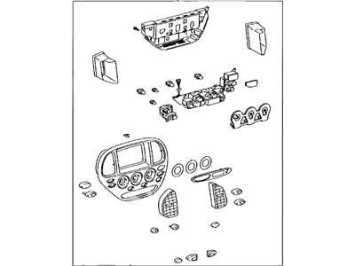 Toyota 84010-0C601 Control & Panel Assy,  Integration
