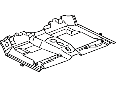 Toyota 58510-0C012-B3 Carpet Assembly, Floor, Front