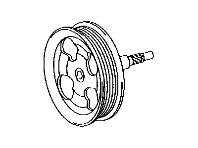 Toyota 44303-0C030 Shaft Assembly