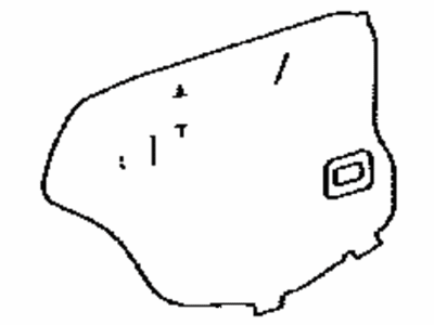 Toyota 67831-0C010 Access Panel